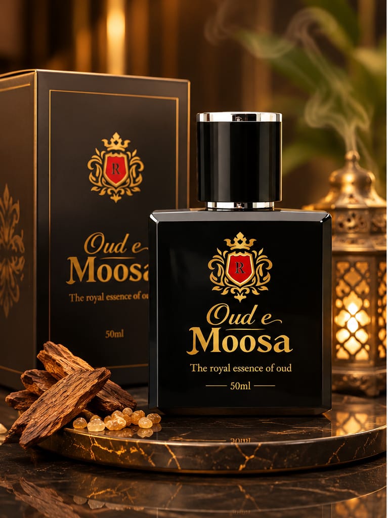 Oud e Moosa – Premium Long Lasting. Extrait De Parfum